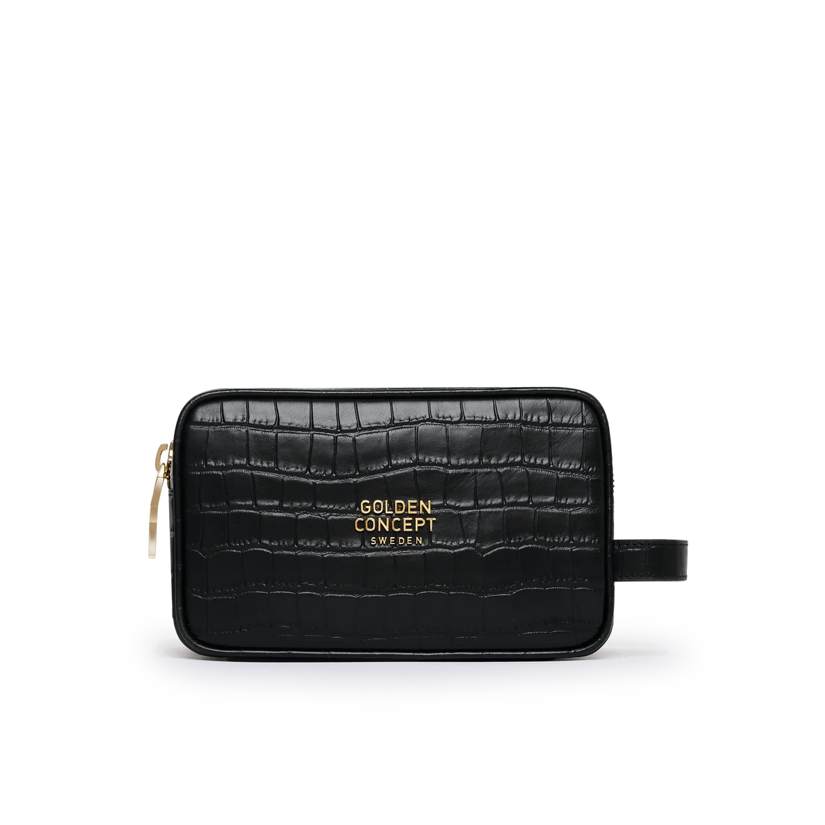 New Black Envelope Gold Crocodile Textured Bag Black Matte Porosus Crocodile Birkin 25 Gold Hardware, 2022  main image 3