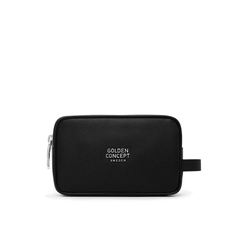 Toiletry Bag / Saffiano Leather - Small