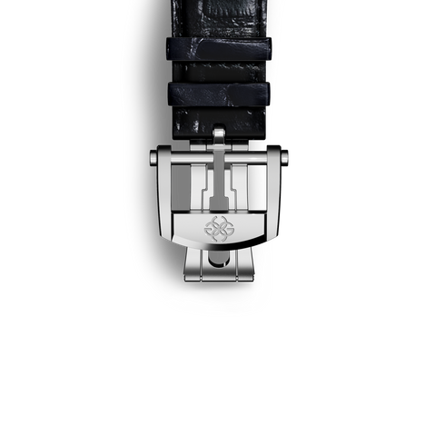 Automatic Watch Strap / Alligator - Black