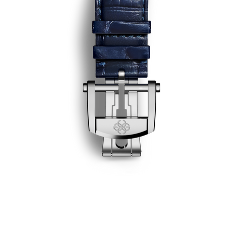 Automatic Watch Strap / Alligator - Blue