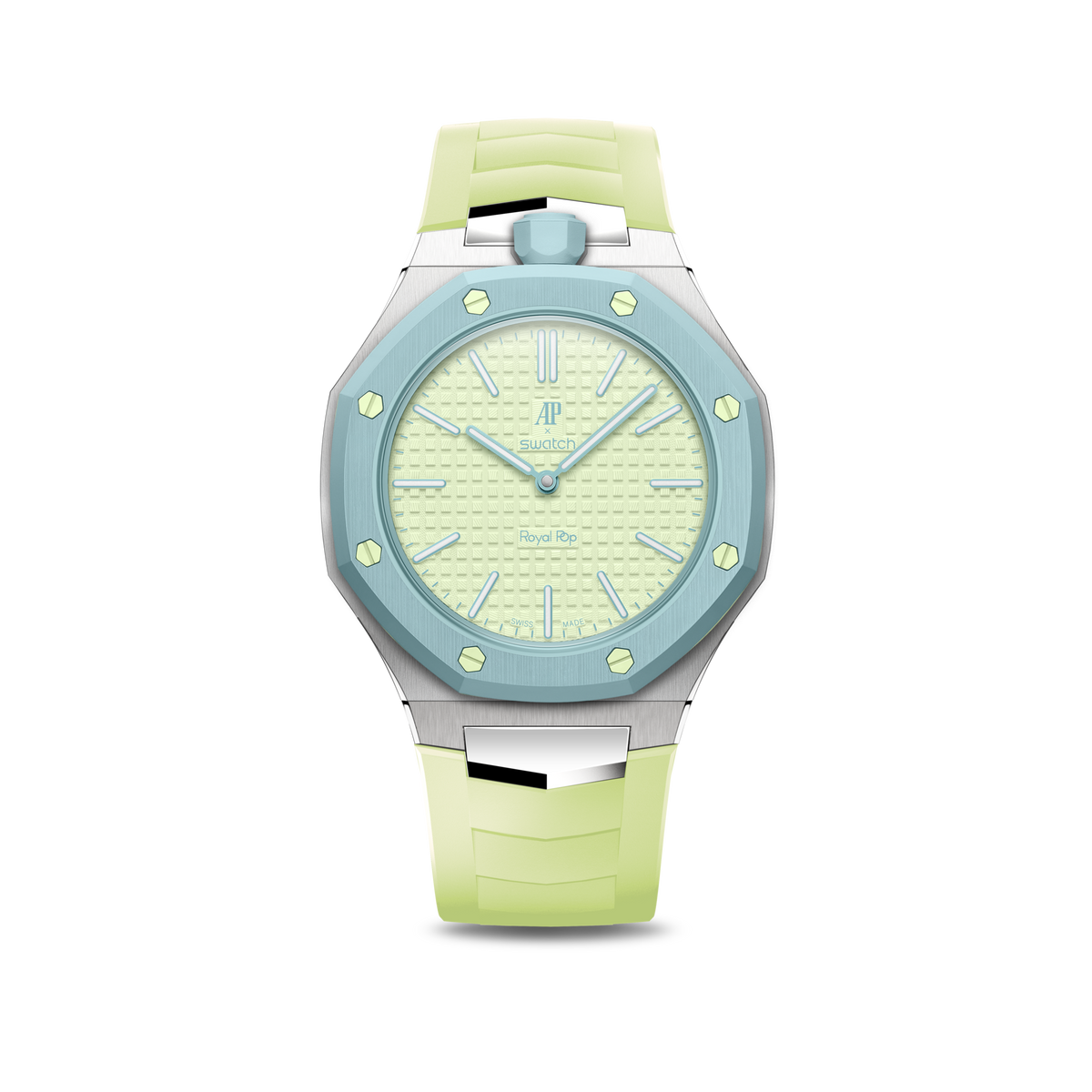 新品・正規品 Swatch ロイヤルポップ　オーデマピゲ　BLAUE ACHT BLAUE ACHT Watch Case Accessory Compatible with Royal Pop | GOLDEN