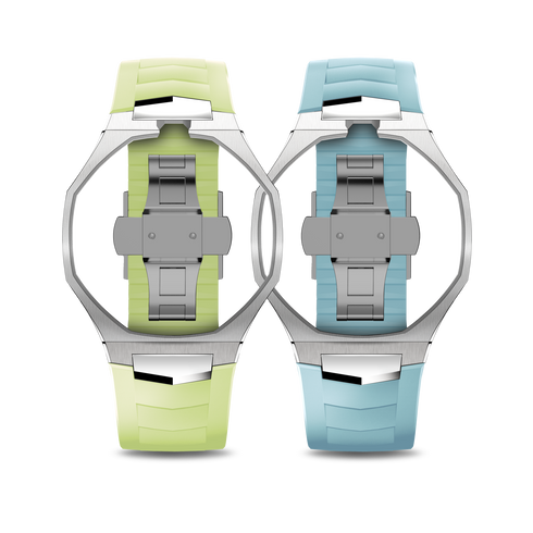 Pop Case - Royal Sport Edition - BLAUE ACHT - 2x Strap Set