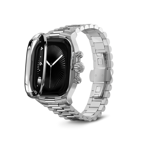 Apple Watch Case / CRCS46 Silver/Black