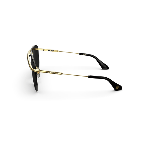 Sunglasses / Raver - Gold