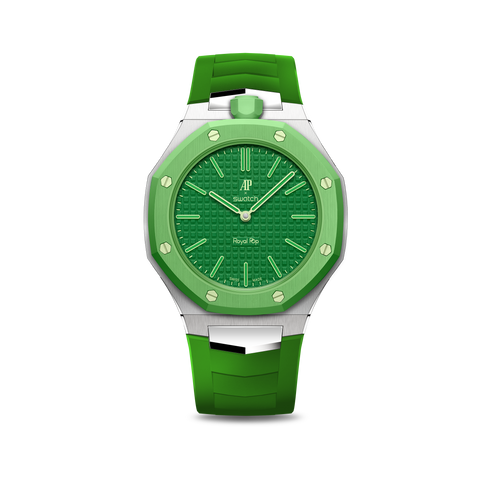 Pop Case - Royal Sport Edition - GREEN EIGHT - 2x Strap Set