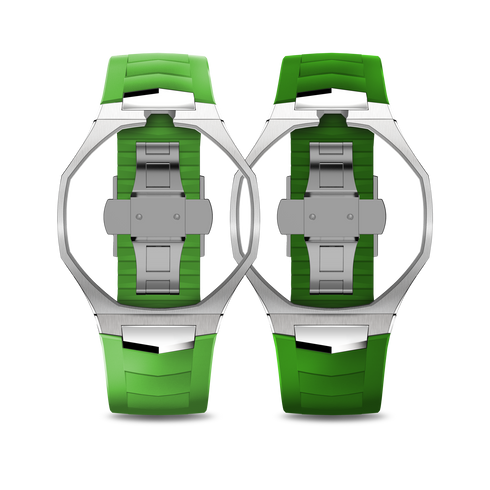 Pop Case - Royal Sport Edition - GREEN EIGHT - 2x Strap Set