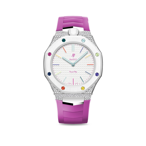 Pop Case - Iced Royal Sport Edition - HUIT BLANC - 2x Strap Set