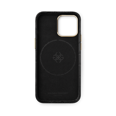 iPhone Case 15 - Saffiano Leather logo