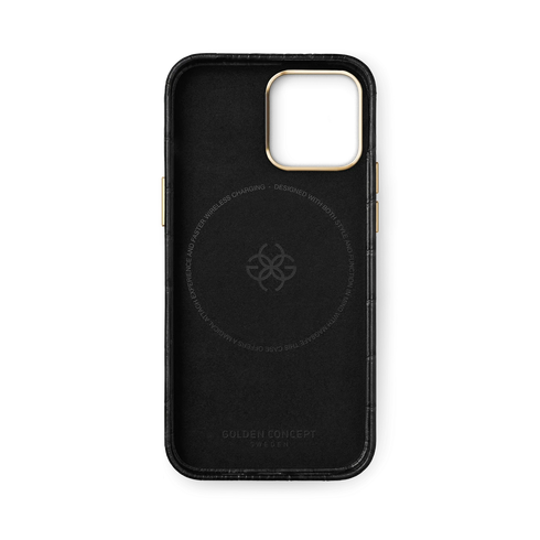 iPhone Case 15 - Saffiano Leather logo