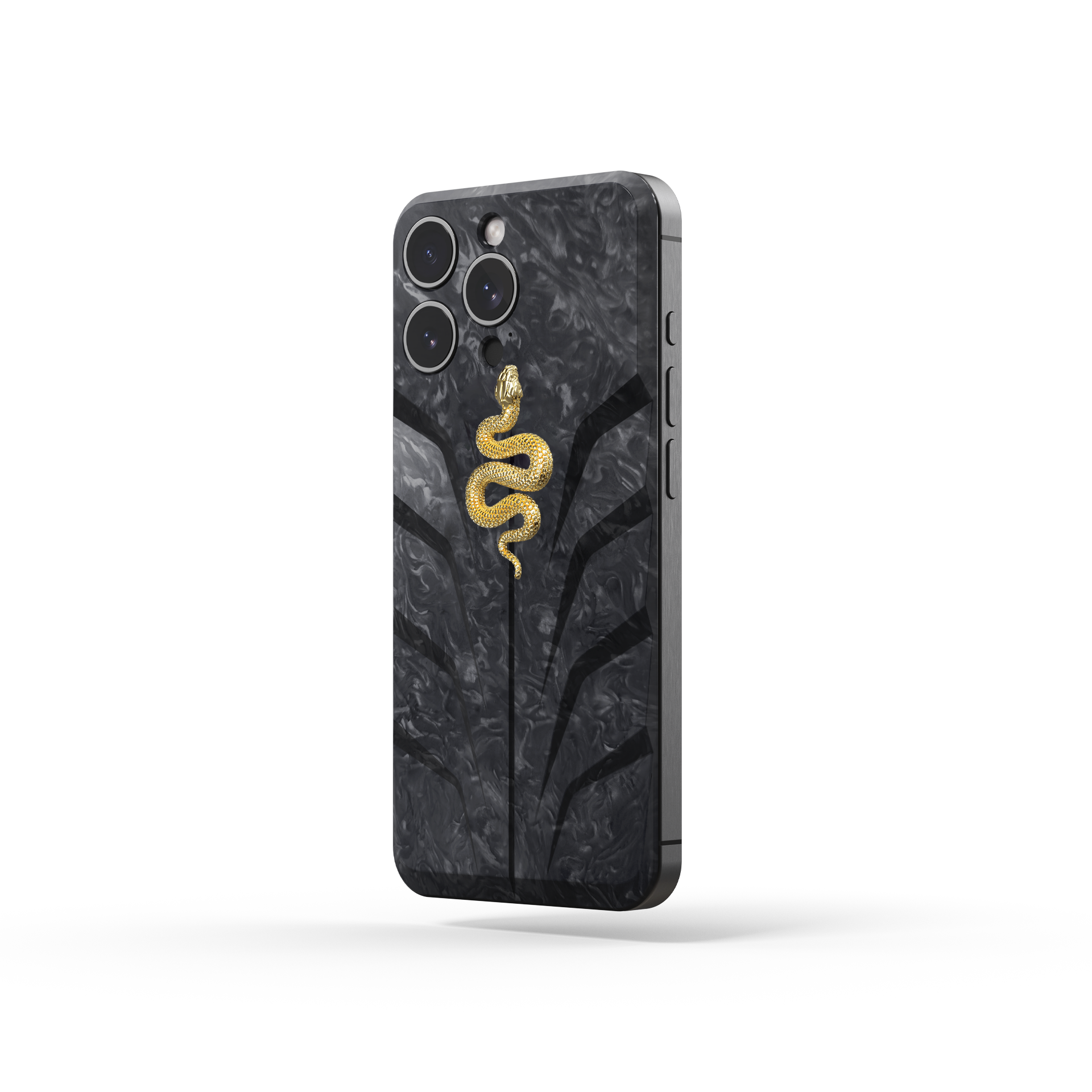 iPhone Case RSC16 Gold Snake Magnetic