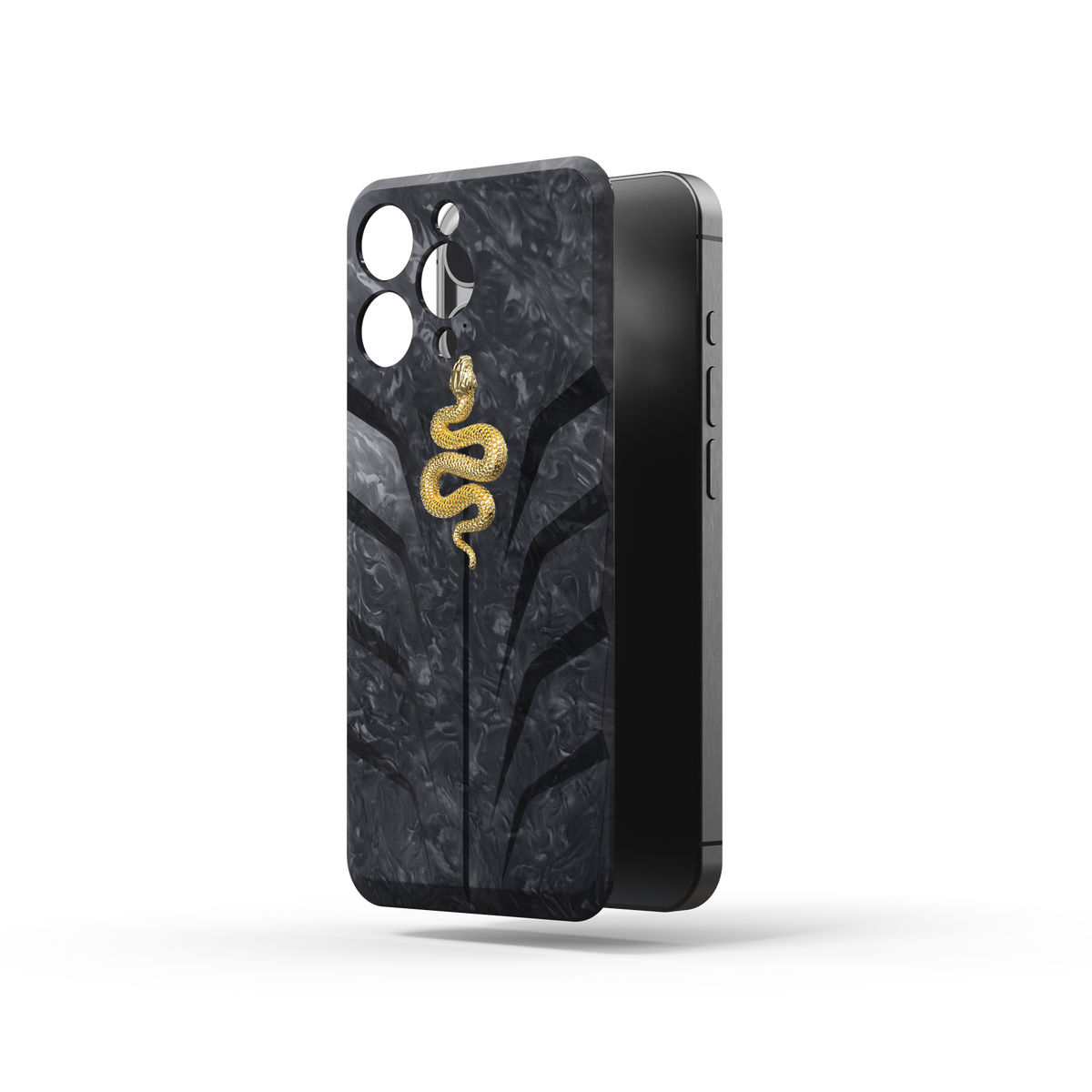 GOLDEN CONCEPT iPhone16 promax ケース iPhone Case / RSC16 Gold Snake - Magnetic – GOLDEN CONCEPT