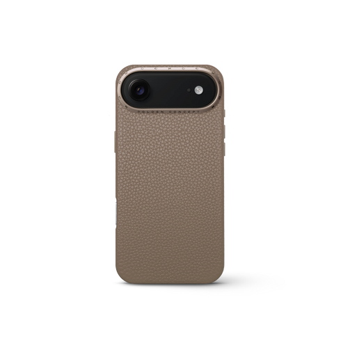 iPhone Case 17 - Full-Grain Leather - Sand