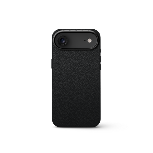iPhone Case 17 - Full-Grain Leather - Black
