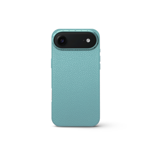 iPhone Case 17 - Full-Grain Leather - Sky