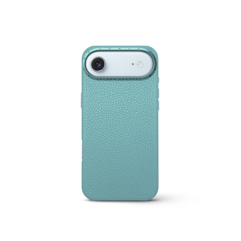 iPhone Case 17 - Full-Grain Leather - Sky