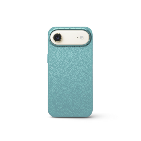 iPhone Case 17 - Full-Grain Leather - Sky