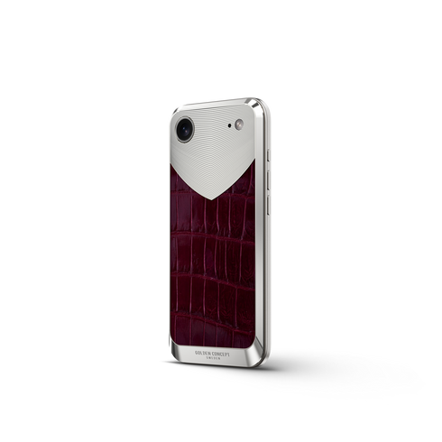 iPhone Case / RST17 - Magnetic Shield Alligator - Maroon