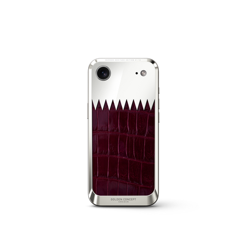 iPhone Case / RST17 - Magnetic Shield Alligator - Maroon Heritage