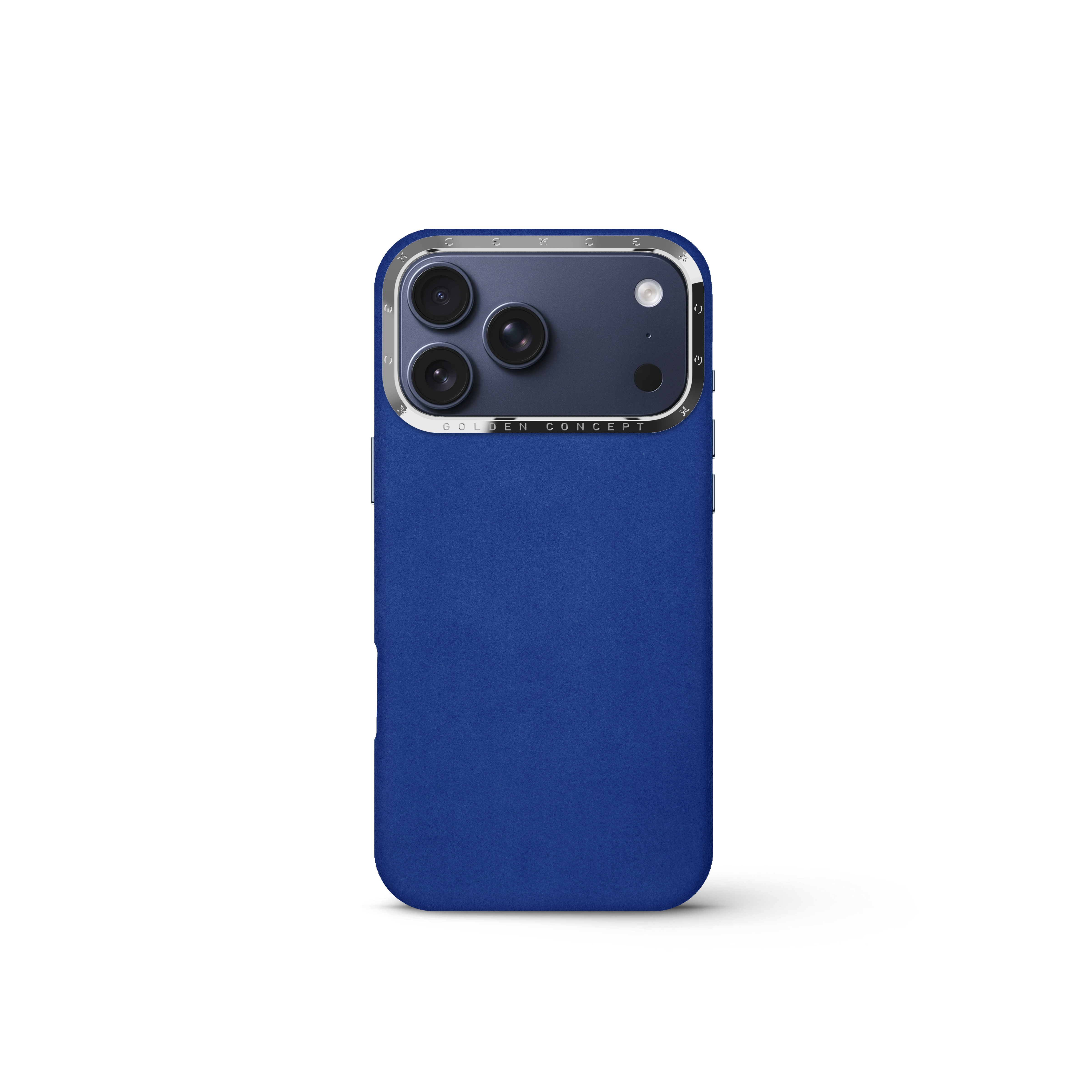 Blue Leather Case for iPhone 17 Pro, Pro Max & Air | GOLDEN CONCEPT™