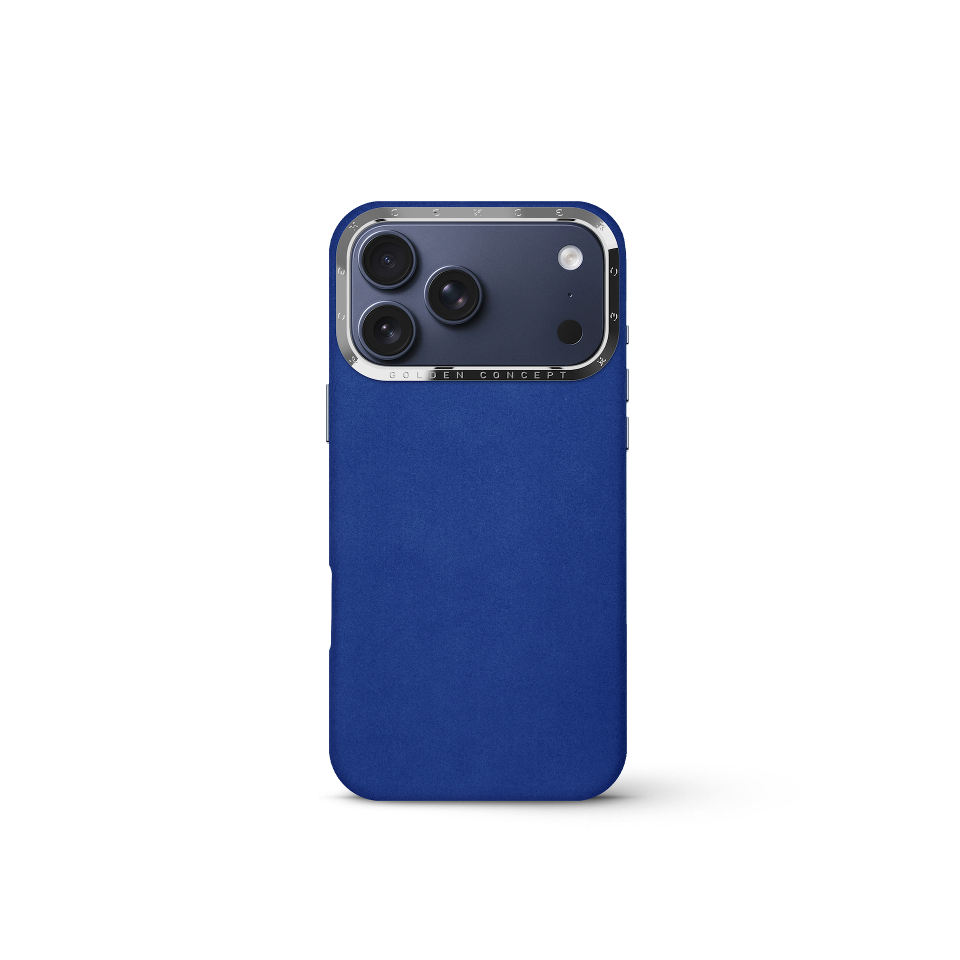 Blue Leather Case for iPhone 17 Pro, Pro Max & Air | GOLDEN CONCEPT™