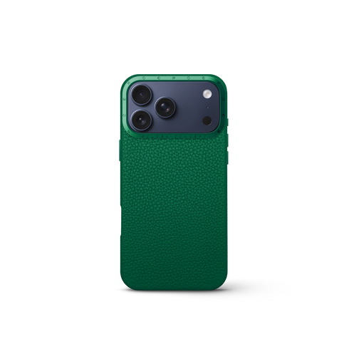 iPhone Case 17 - Full-Grain Leather - Evergreen