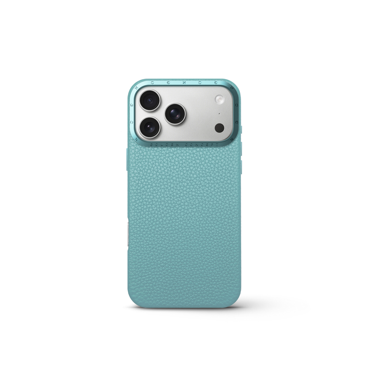 Sky Blue Leather Case, iPhone 17 Pro, Pro Max & Air | GOLDEN CONCEPT™ Sky Blue Leather Case, iPhone 17 Pro, Pro Max & Air | GOLDEN CONCEPT™