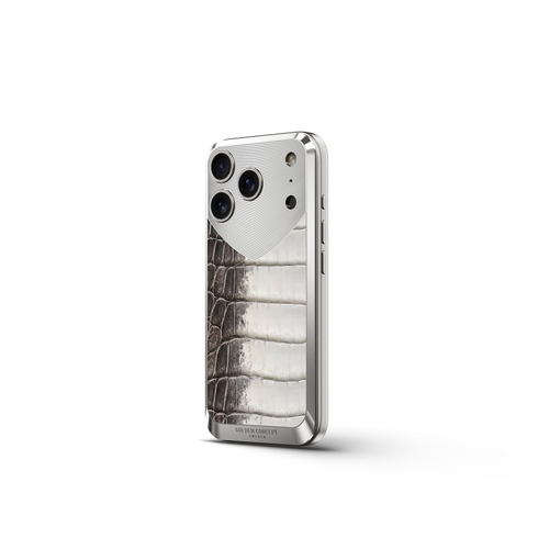 iPhone Case / RST17 - Magnetic Shield Crocodile Edition - Himalaya