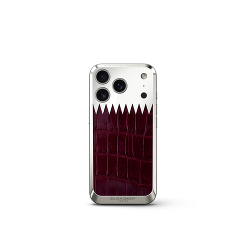 iPhone Case / RST17 - Magnetic Shield Alligator - Maroon Heritage