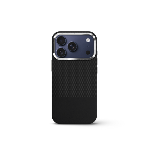 iPhone Case 17/18 - Vegan Leather - Black
