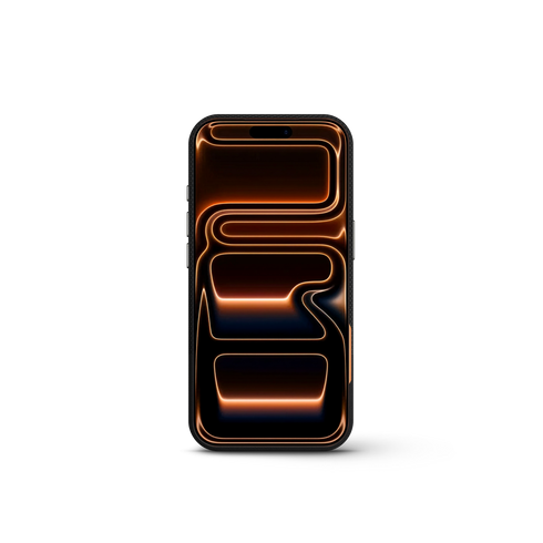 iPhone Case 17/18 - Vegan Leather - Black
