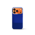 iPhone Case 17/18 - Vegan Leather - Deep Blue