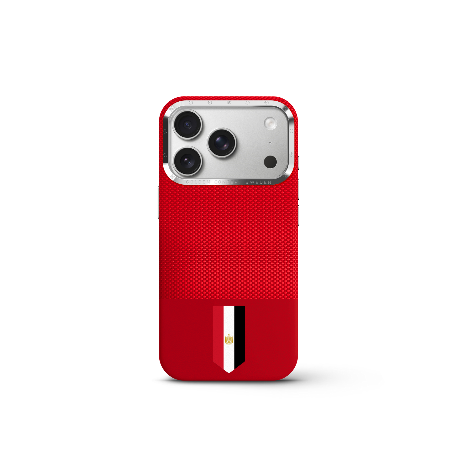 GOLDEN CONCEPT iPhone17AIRケース ボルドー クロコ型押 Egypt Nation Edition iPhone 17 Case | GOLDEN CONCEPT™