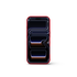 iPhone Case 17/18 - Vegan Leather - Red