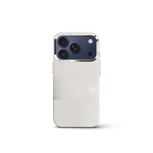 iPhone Case 17/18- Vegan Leather - White