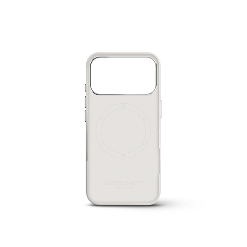 iPhone Case 17/18- Vegan Leather - White