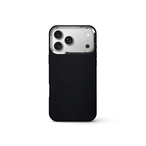 iPhone Case 17 - Alcantara - Black