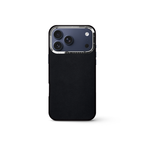 iPhone Case 17 - Alcantara - Black