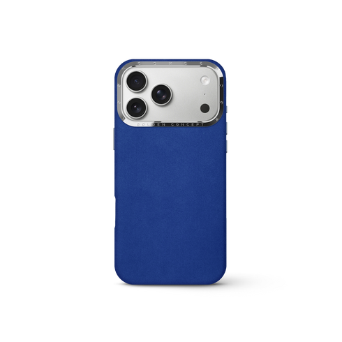 iPhone Case 17 - Alcantara - Midnight Blue