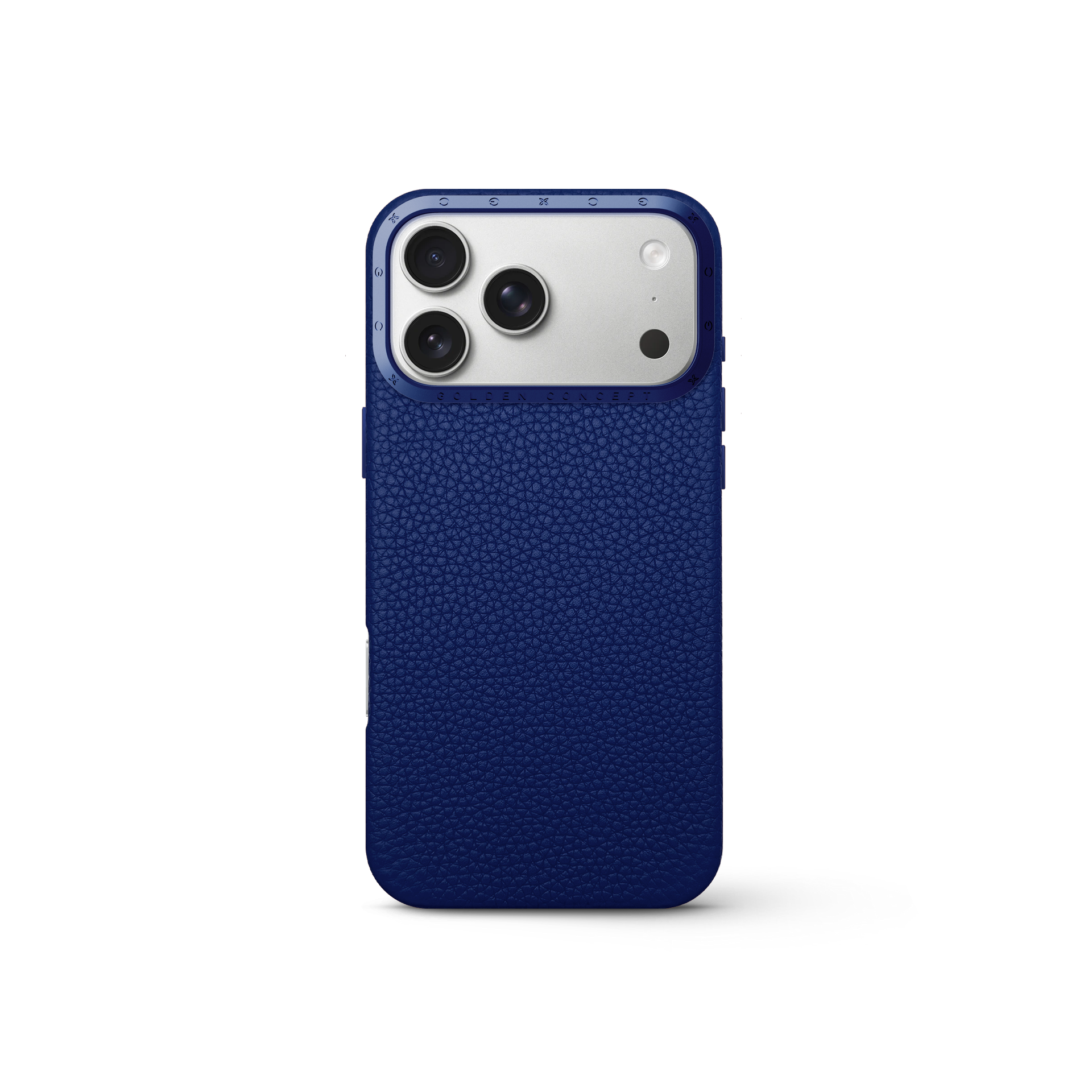 Deep Blue Leather Case, iPhone 17 Pro, Pro Max & Air