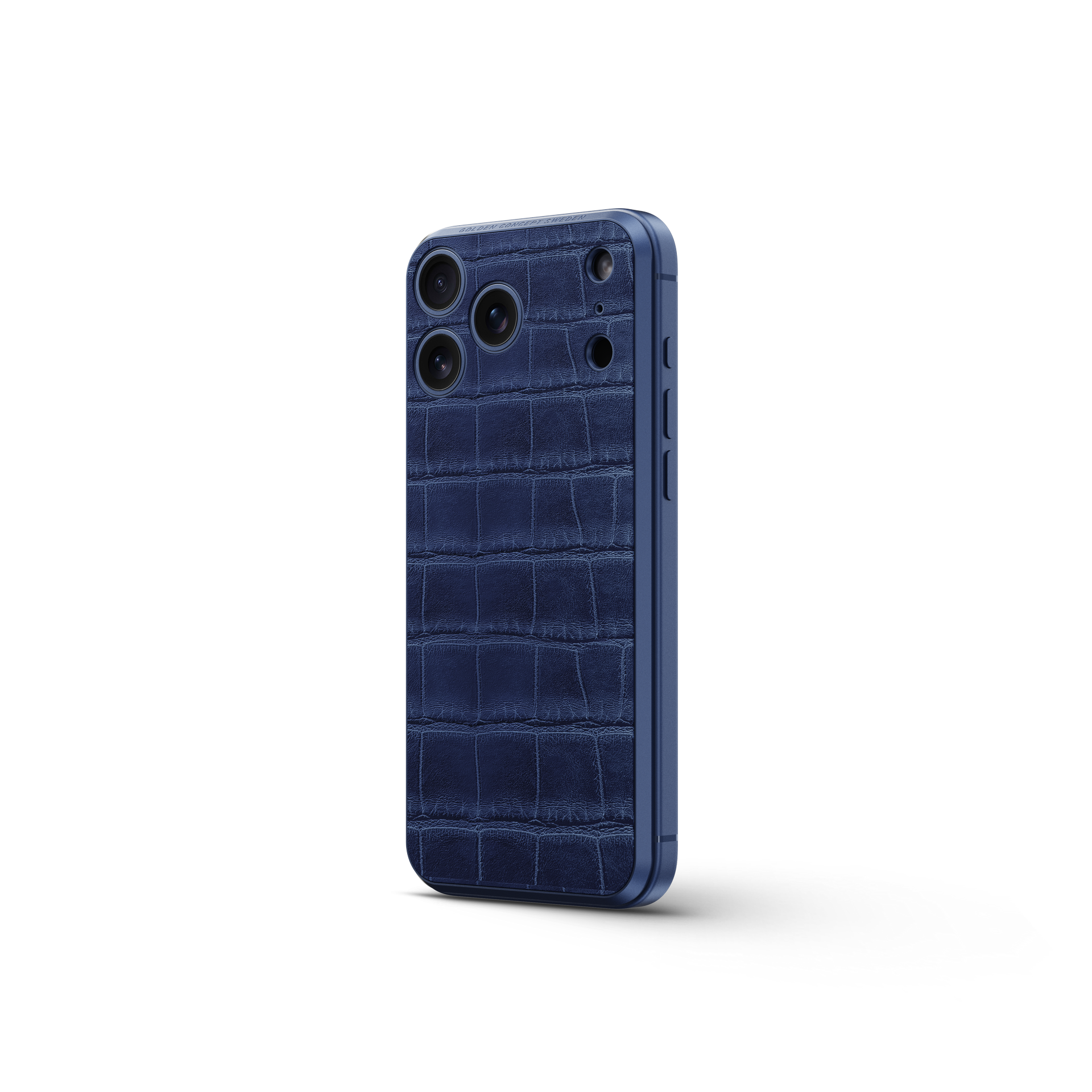 Croco Embossed Magnetic Shield Midnight Blue Croco Embossed Magnetic Shield Midnight Blue