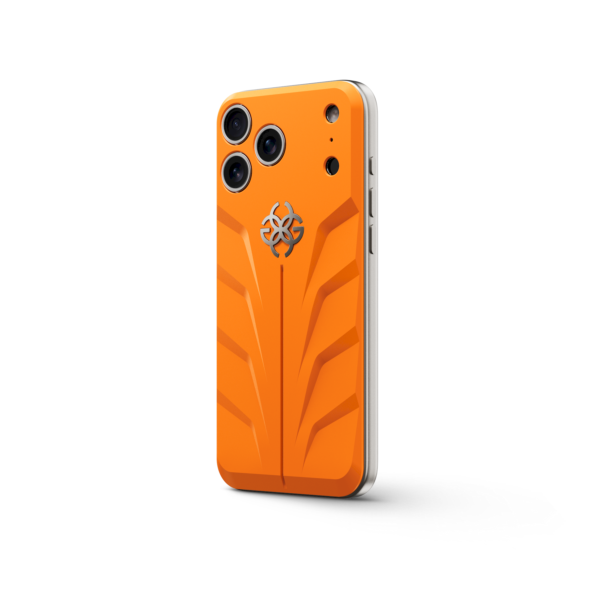 iPhone 17 Sunset Orange RSR Magnetic Shield Back Plate | GOLDEN