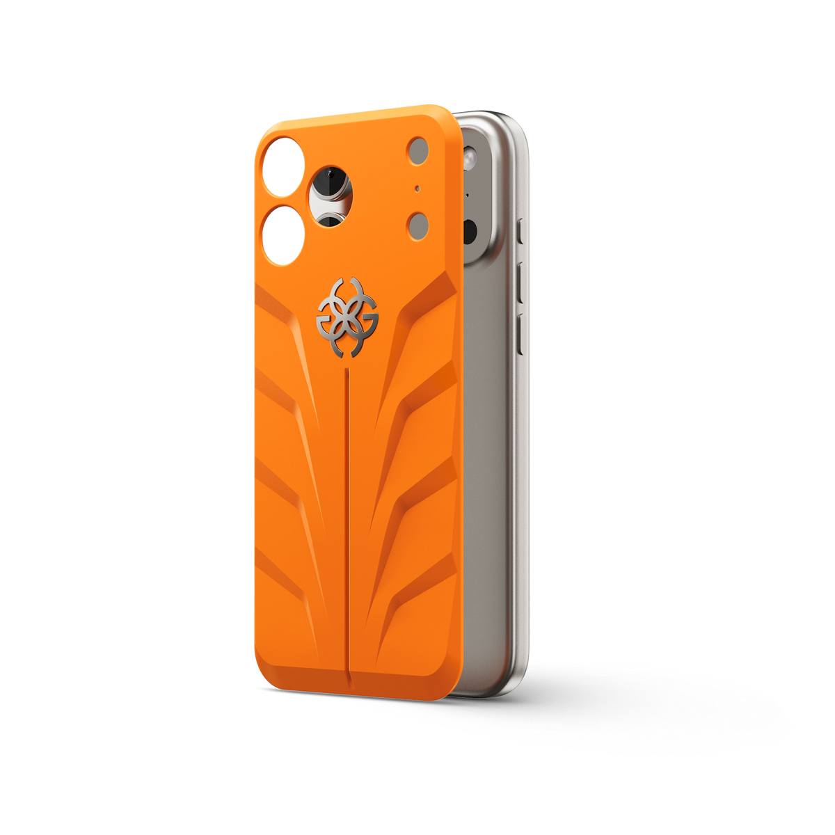 GOLDEN CONCEPT iPhone用ケース オレンジ iPhone 17 Sunset Orange RSR Magnetic Shield Back Plate | GOLDEN