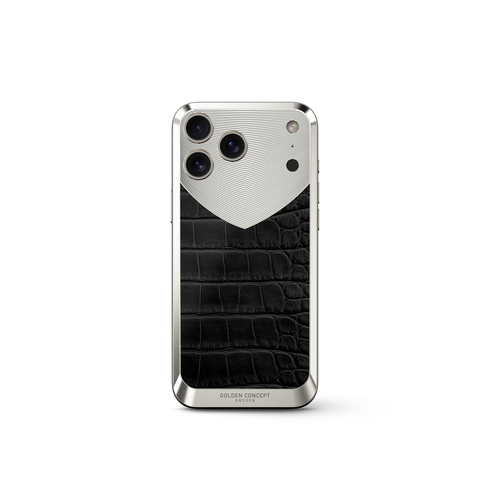 iPhone Case / RST17 - Magnetic Shield Alligator Edition - Matte Black