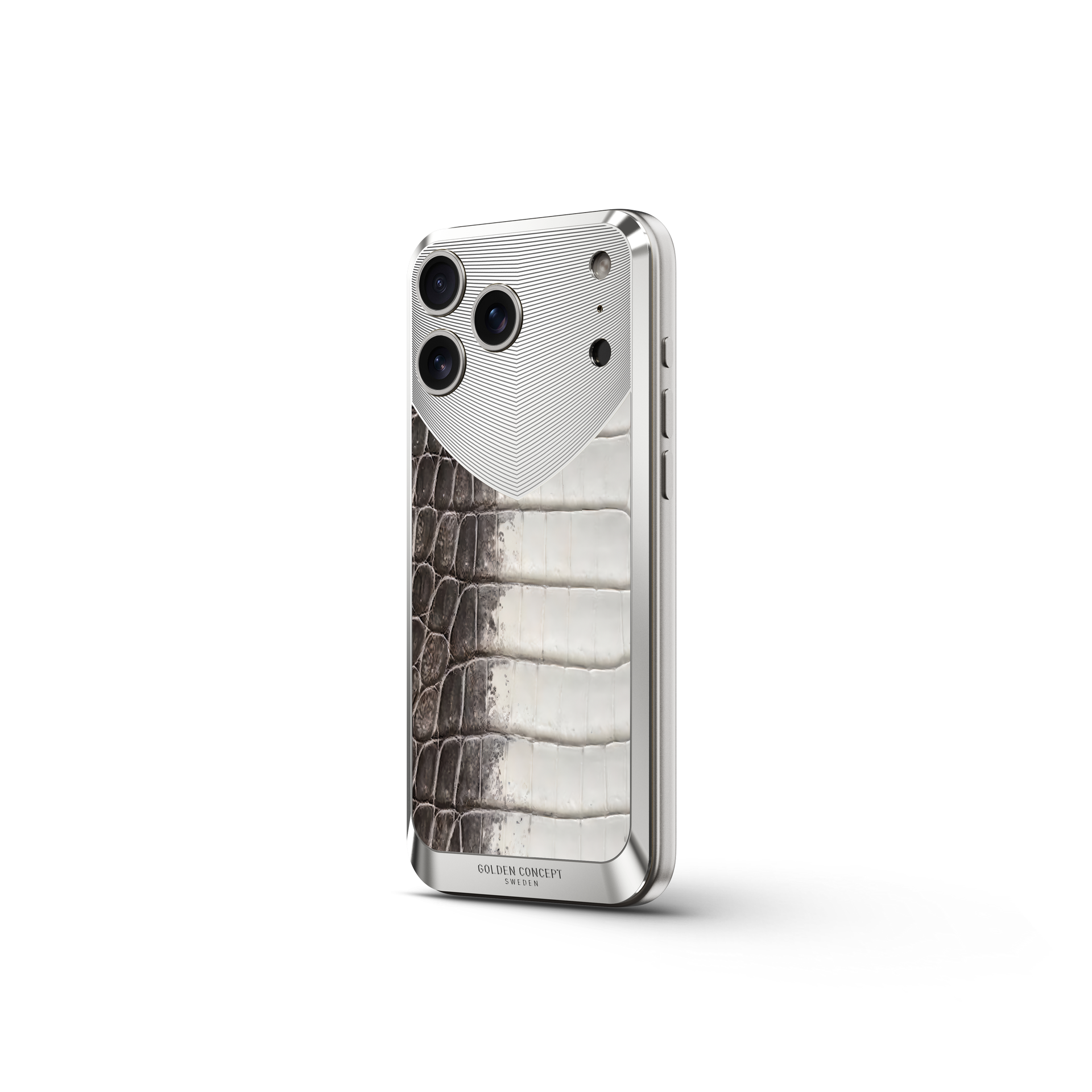 Himalaya Nile Crocodile iPhone 17 Backplate | GOLDEN CONCEPT™