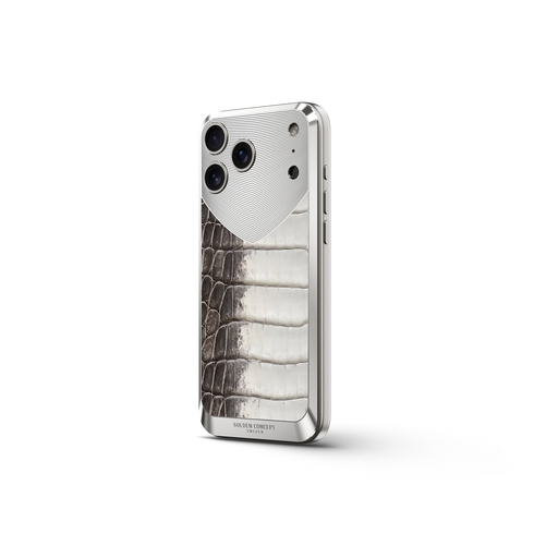 iPhone Case / RST17 - Magnetic Shield Crocodile Edition - Himalaya
