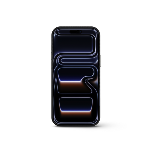 iPhone Case 17/18 - Vegan Leather - Black
