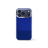 iPhone Case 17/18 - Vegan Leather - Deep Blue