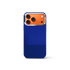 iPhone Case 17/18 - Vegan Leather - Deep Blue