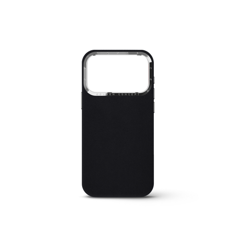 iPhone Case 18 & 17 - Alcantara - Black