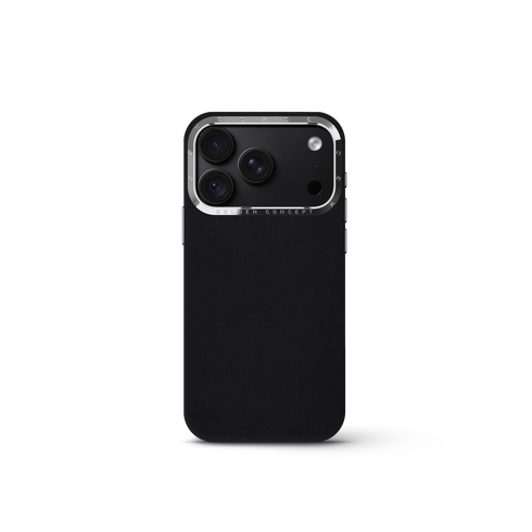 iPhone Case 18 & 17 - Alcantara - Black